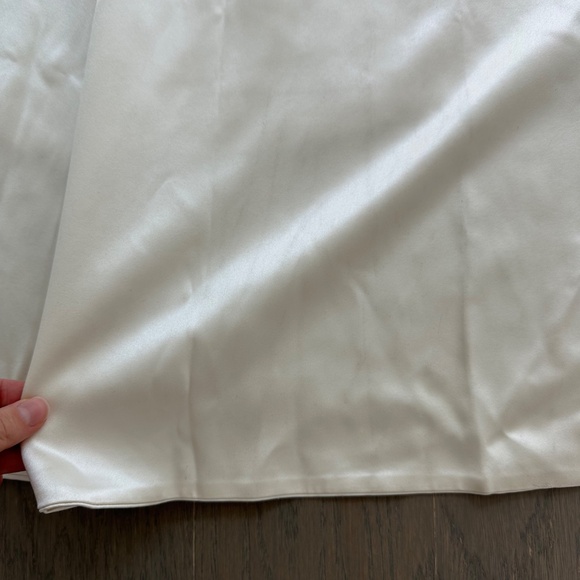 Reformation Margot Wedding Dress Gown Silk Satin Ivory Mermaid Train With Tags 8 - Picture 9 of 16